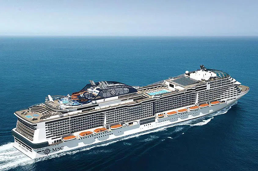 邮轮船只图片 地中海邮轮传奇号（MSC Meraviglia）